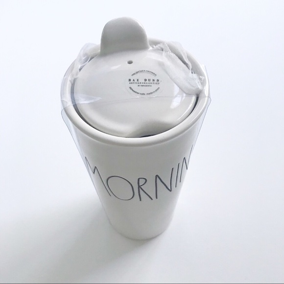 Rae Dunn Other - HP 🌟 6.5.20 Rae Dunn Morning travel mug